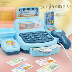 Children's Simulation Supermarket Cash Register Play House Toy