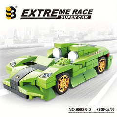 Sports Car Building Blocks Kit for Kids & Adults