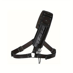 Brown PU Leather Medieval Rope Strap Sword Cover Halloween Dress Up Props