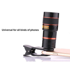 8x Long Focus Mobile Phone Lens HD Camera Telescope External Zoom Lens