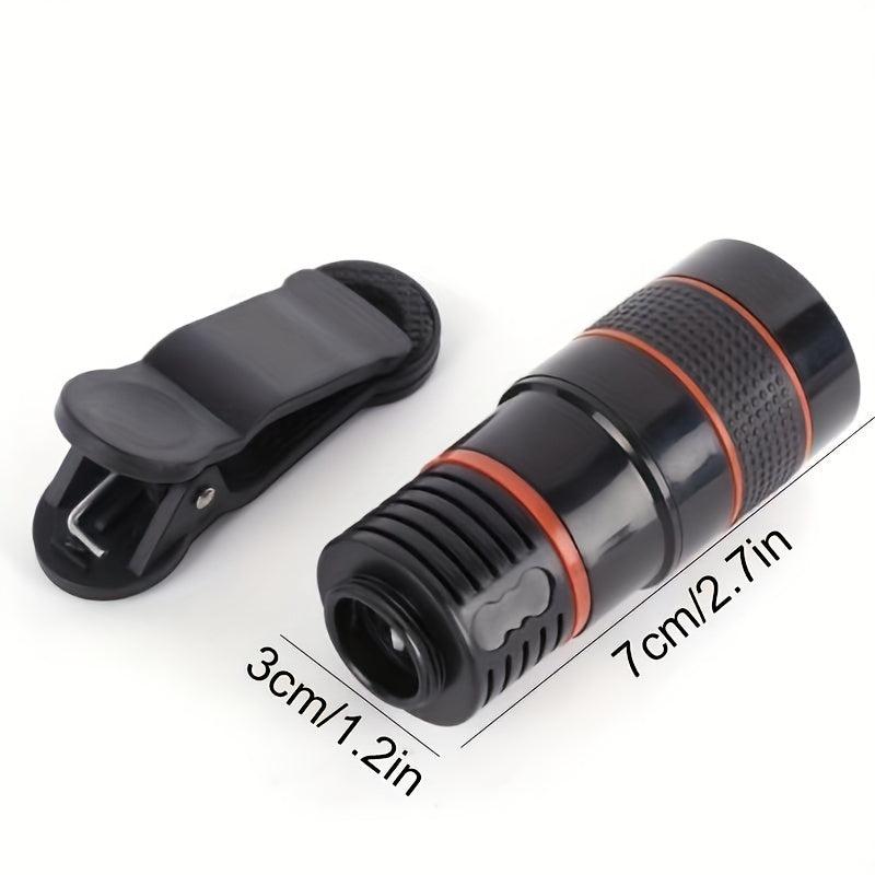 8x Long Focus Mobile Phone Lens HD Camera Telescope External Zoom Lens