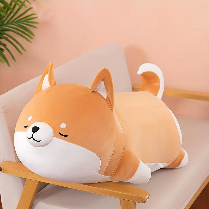 Fat Shiba Inu Dog Plush Toy Stuffed Soft Cartoon Dog Pillow