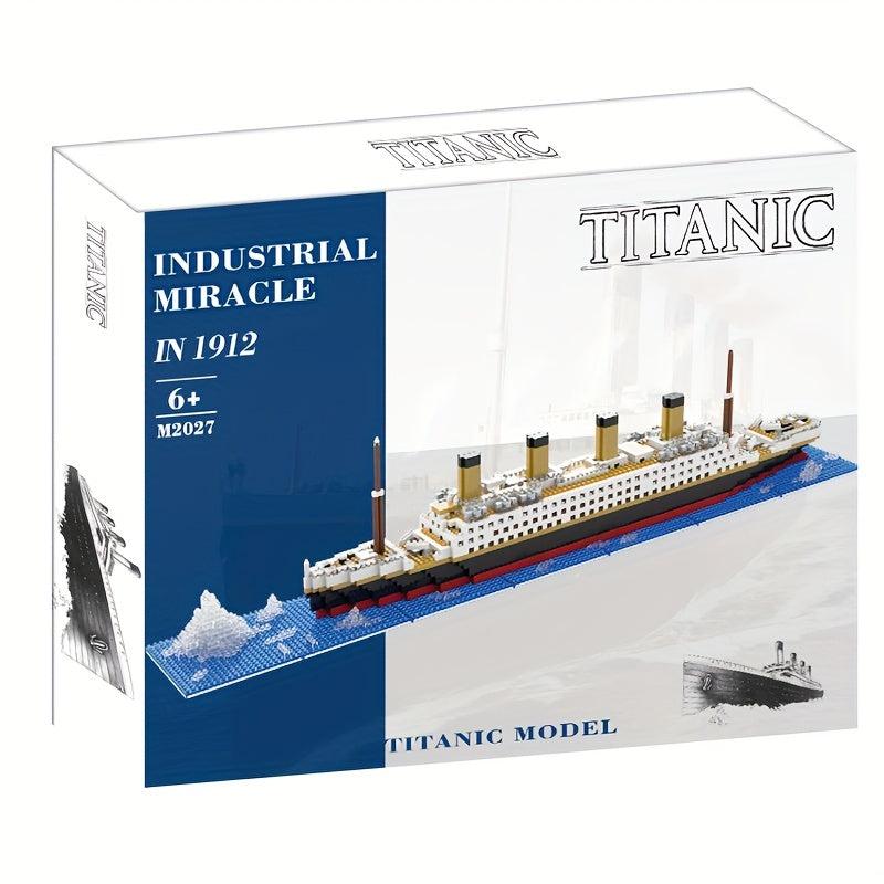 Educational Cruise Model Building Blocks Toy Gift