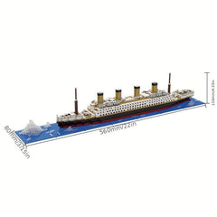 Educational Cruise Model Building Blocks Toy Gift