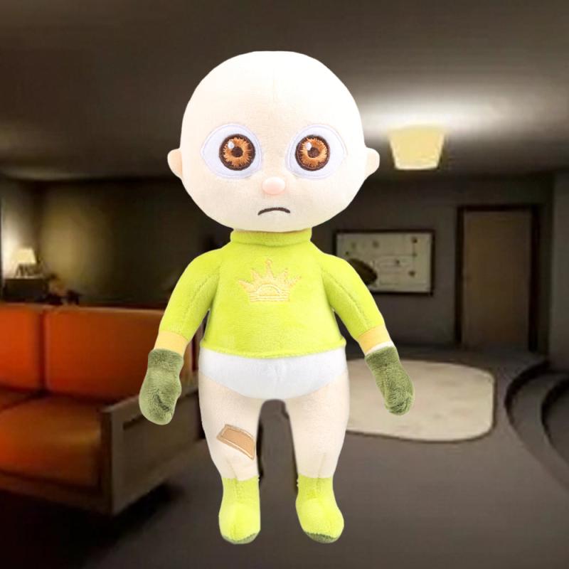 The Baby In Yellow Plush Toys Soft Dolls Horror Game Plushie Figure Kids Toys