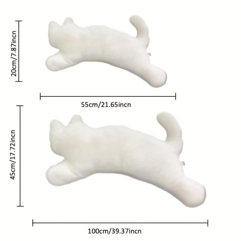 Cat Plush Pillow & Stuffed Animal for Home Decor - Perfect Gift