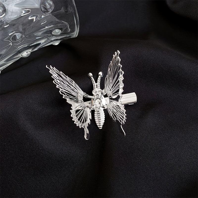 Butterfly Wing Tassel Hair Clip Ancient Style Side Clip Headwear