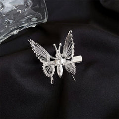 Butterfly Wing Tassel Hair Clip Ancient Style Side Clip Headwear