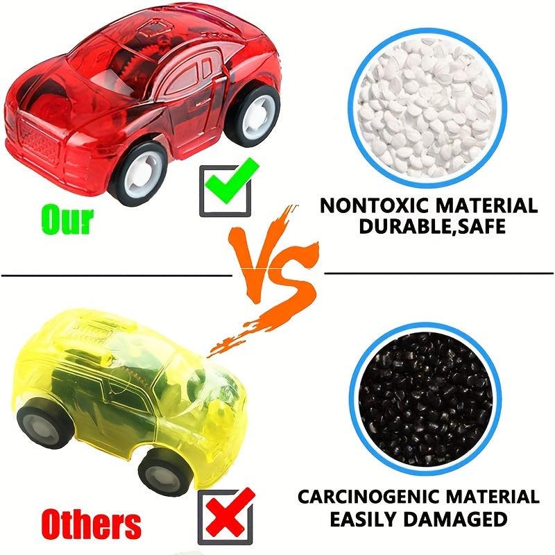 10pcs Pull Back Race Cars Party Favor Mini Toy Cars for Kids