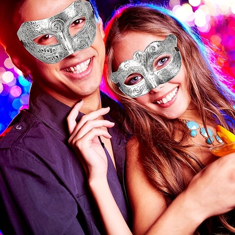 32pcs Masquerade Antique Mask Halloween Ball Party Props