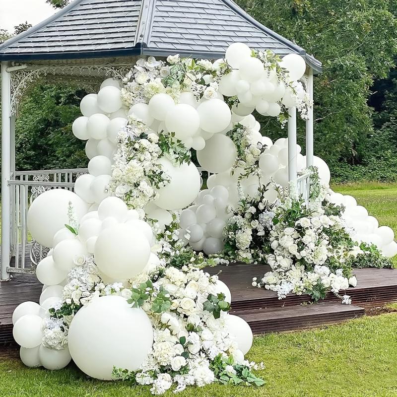 106pcs Balloon Garland Arch Kit Matte Latex Balloons Set For Wedding Birthday