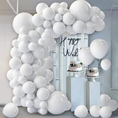 106pcs Balloon Garland Arch Kit Matte Latex Balloons Set For Wedding Birthday