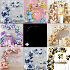 8.2ft Balloon Arch Kit Deformation Shape Column Stand Party Decor