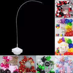 8.2ft Balloon Arch Kit Deformation Shape Column Stand Party Decor