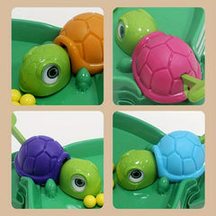 Turtle Eating Bean Toy for Kids, Parent-child Interactive Desktop Game