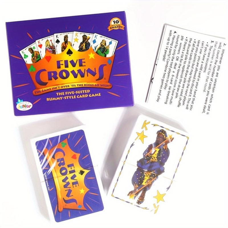 Five Crowns Card Game Fortune Telling Game Cards For Party Board Game