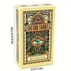 Tattoo Tarot Cards for Board Game Party