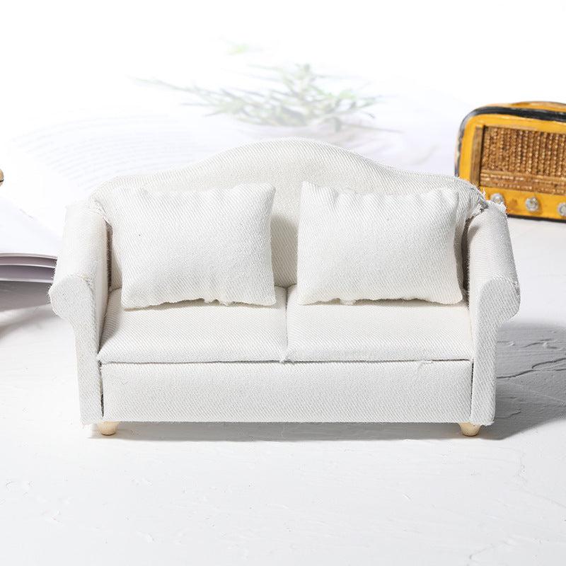 1:12 Dollhouse Sofa Toy Furniture Living Room Accessorie Gift