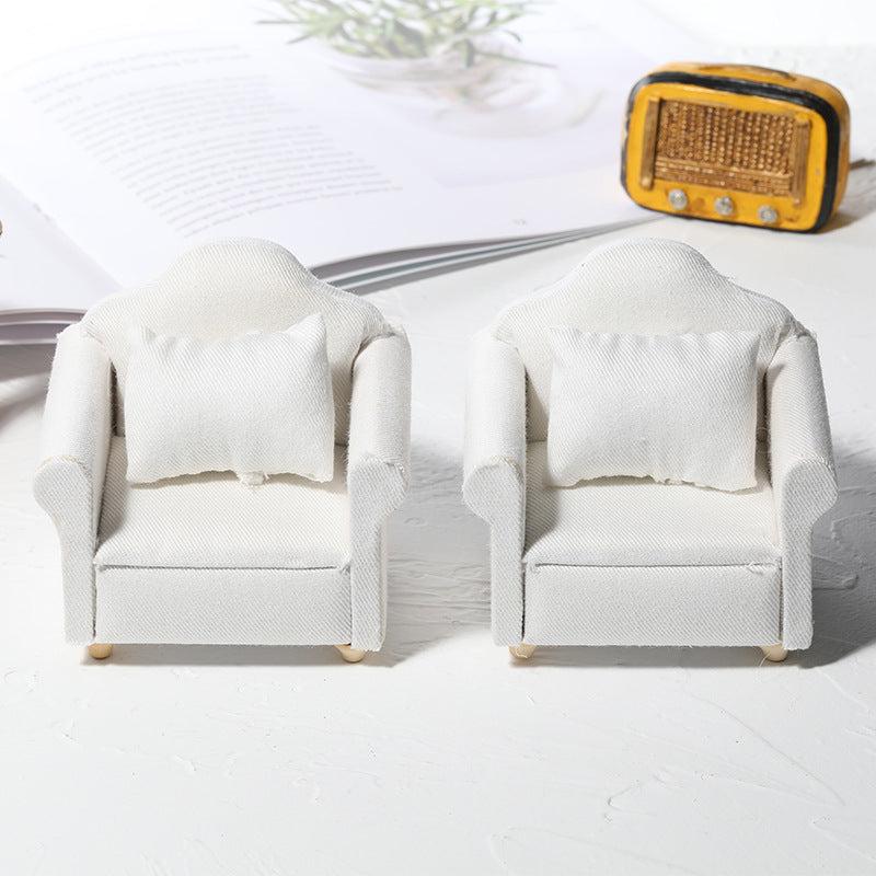1:12 Dollhouse Sofa Toy Furniture Living Room Accessorie Gift