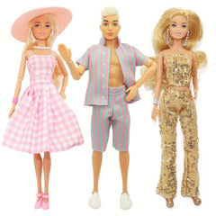 11 Inch 30 Cm Pink Doll Clothes Long Sweater - Spring/Summer Style