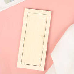 1:12 Scale Interior Wooden Door DIY Dollhouse Furniture Accessories