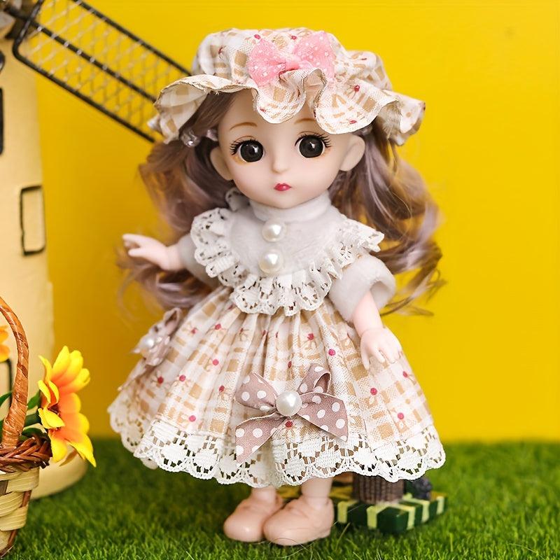 Christmas Dolls Gift Set - Movable Joint Educational Play Dolls