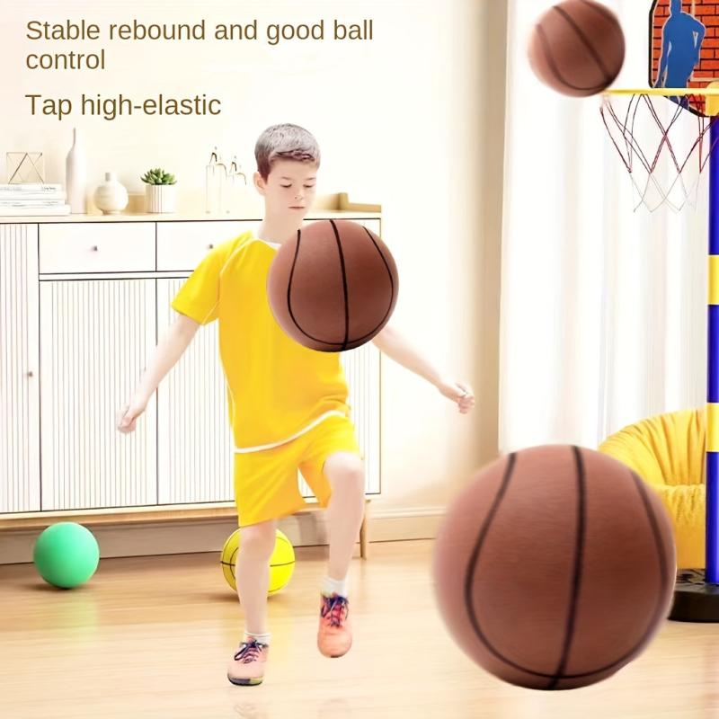 Brown Striped Silent Basketball for Christmas Halloween Thanksgiving