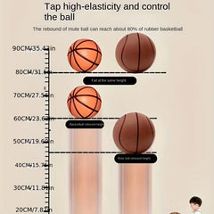 Brown Striped Silent Basketball for Christmas Halloween Thanksgiving
