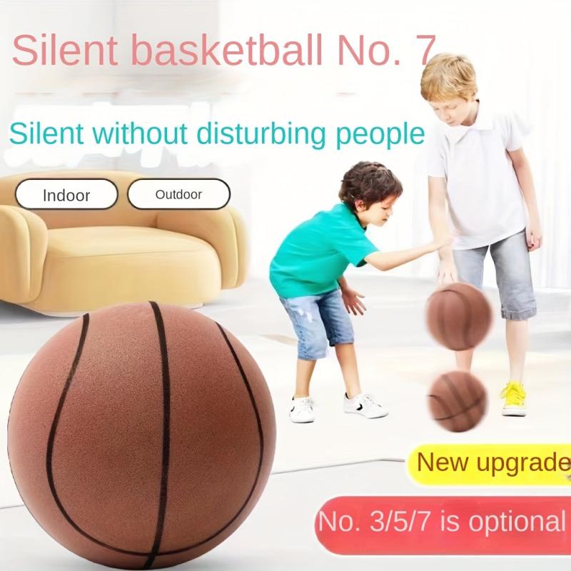 Brown Striped Silent Basketball for Christmas Halloween Thanksgiving