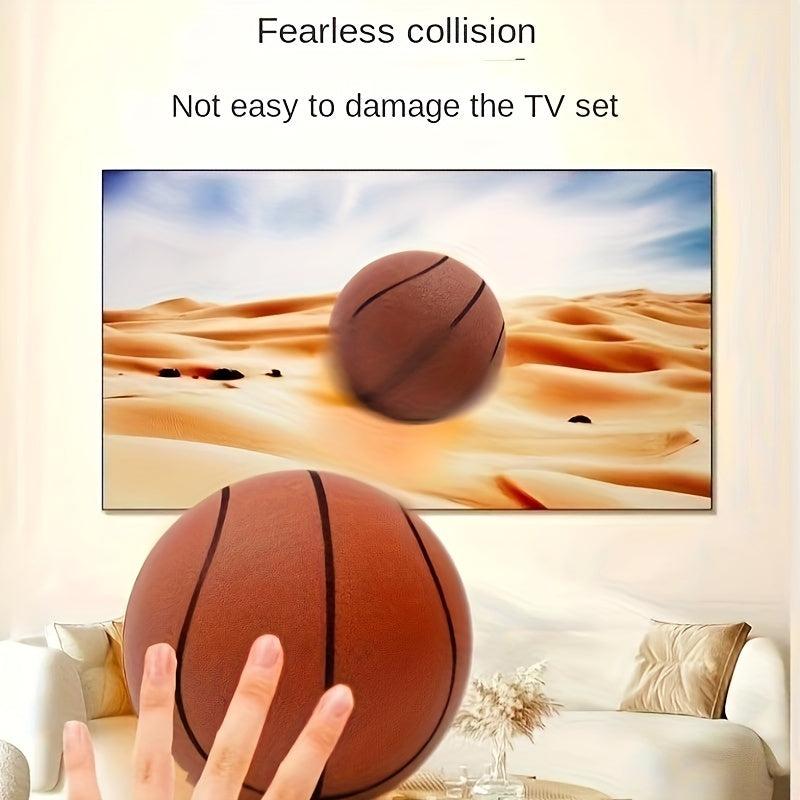 Brown Striped Silent Basketball for Christmas Halloween Thanksgiving