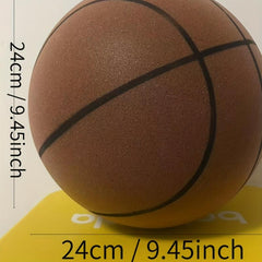 Brown Striped Silent Basketball for Christmas Halloween Thanksgiving