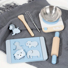 Kids Play House Kitchen Toy Set - Cooking Kindergarten Interactive Toys