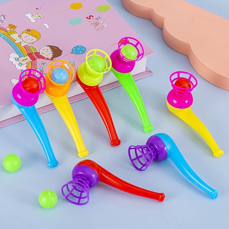 80s Nostalgic Pipe Blowing Ball Toy Children's Educational Gift