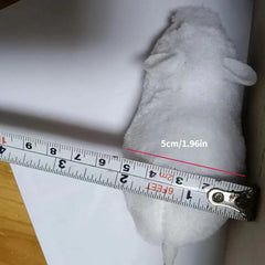 Rebound Inertia Plush Mouse Jump Shake Tail Pet Toy
