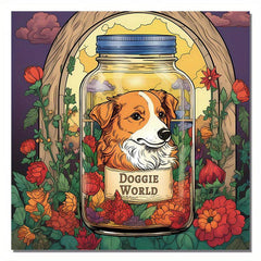 22pcs Dog World Coloring Book Halloween Thanksgiving Christmas Party