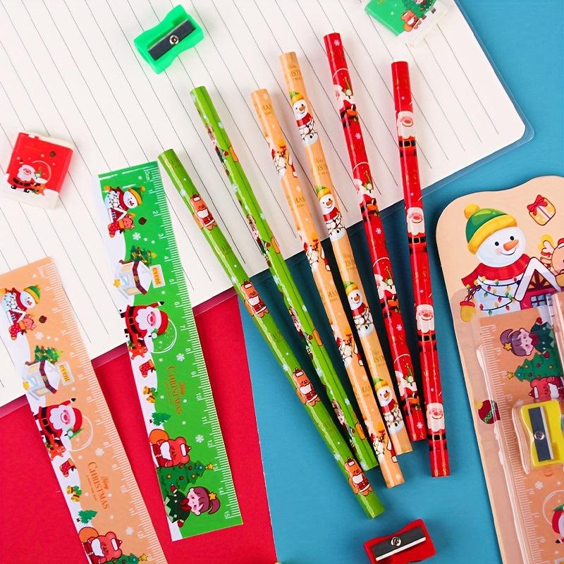 5pcs Christmas Cartoon Painting Tools Set