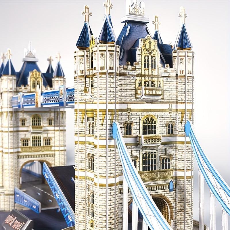 Tower Bridge London Puzzle Craft Kit for Teens & Kids