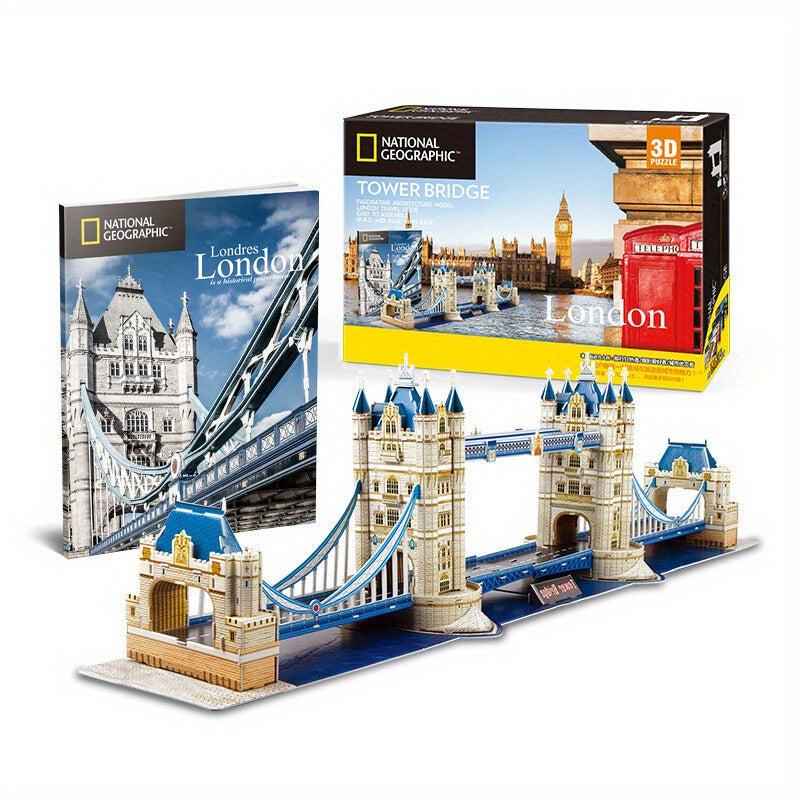 Tower Bridge London Puzzle Craft Kit for Teens & Kids