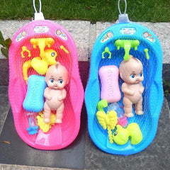 Little Yellow Duck Bath Doll Set for Kids