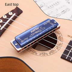 10 Hole Harmonica Key of C for Professionals & Beginners