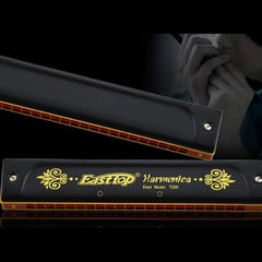 22 Holes Harmonica Key of C Tremolo Mouth Organ