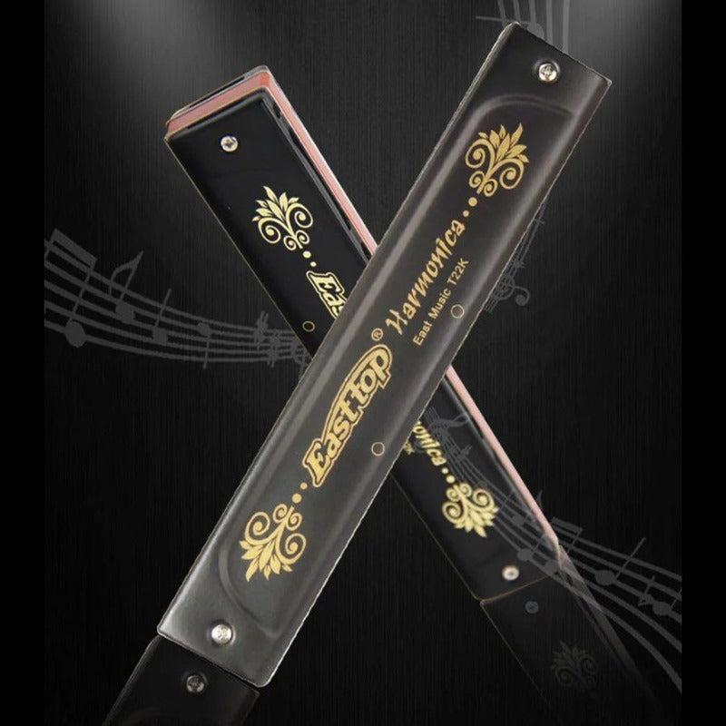 22 Holes Harmonica Key of C Tremolo Mouth Organ