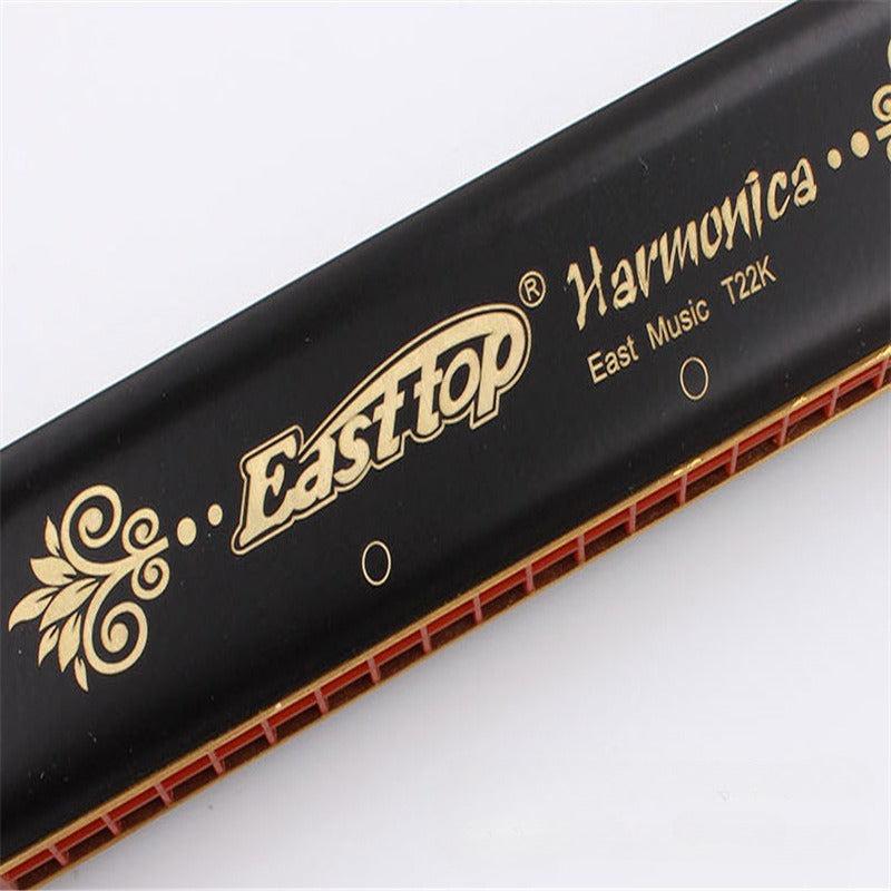 22 Holes Harmonica Key of C Tremolo Mouth Organ