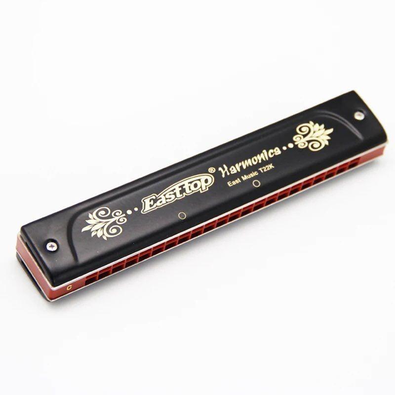 22 Holes Harmonica Key of C Tremolo Mouth Organ