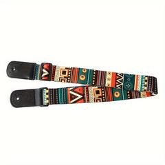 Rainbow Ukulele Strap Diagonal Small Guitar Braided Ethnic Style Strap