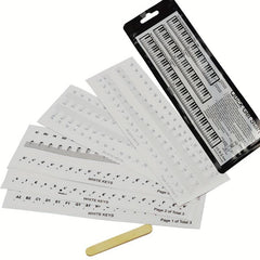 Piano Keyboard Sticker Set for 32-88 Keyboards Enhances Learning and Playing