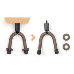 Wooden Base Guitar Wall Hook Musical Instrument Hanging Rack