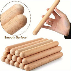 Educational Wooden Drumsticks - Perfect Percussion for Boys and Girls