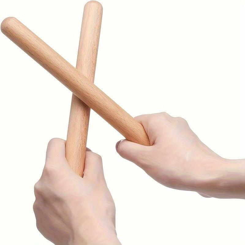 Educational Wooden Drumsticks - Perfect Percussion for Boys and Girls