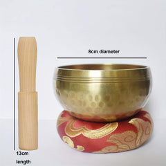 Hand Hammered Singing Bowl for Sound Healing Therapy